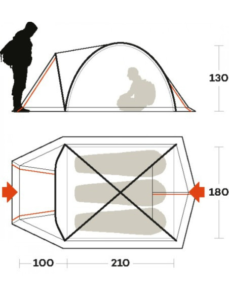 Tenda Igloo Tenere 3 - Ferrino
